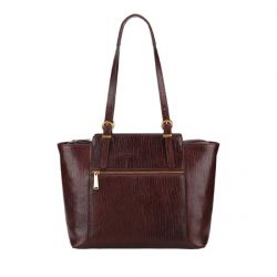 Sac épaule trapèze cuir Paula