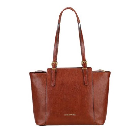 Sac épaule trapèze cuir Paula