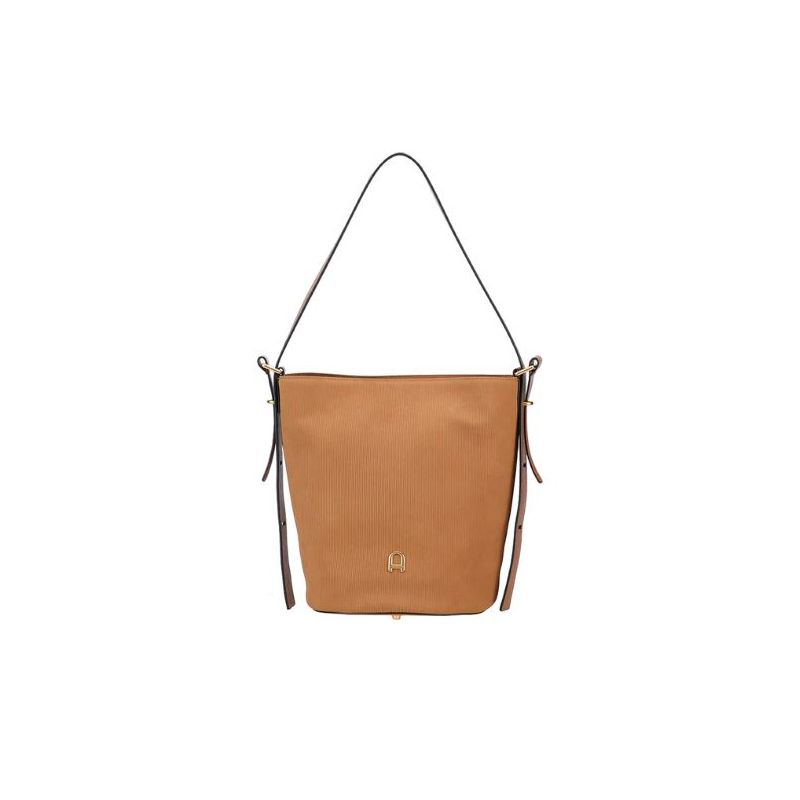 Sac épaule Adonira cuir côtelé Sac épaule Adonira cuir côtelé