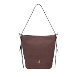 Sac épaule Adonira cuir côtelé 