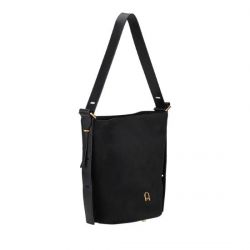 Sac épaule Adonira cuir côtelé 