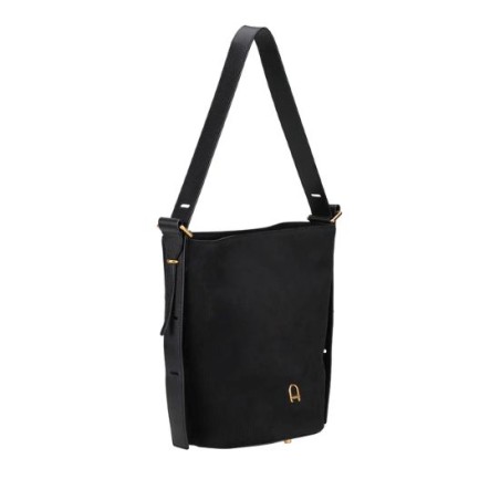 Sac épaule Adonira cuir côtelé 