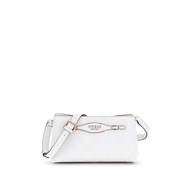 Sac Bandoulière Katia White Logo en Synthétique Sac Bandoulière Katia White Logo en Synthétique