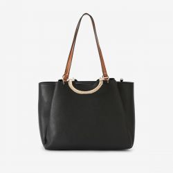 Sac Shopping L Ronnie - NOIR