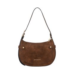 Sac bandoulière croûte de cuir Madelena - Arthur & Aston