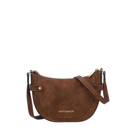 Sac bandoulière croûte de cuir Madelena Sac bandoulière croûte de cuir Madelena Sac bandoulière croûte de cuir Madelena Sac band