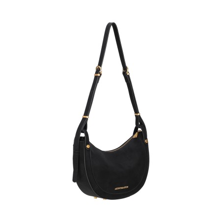 Sac épaule bandoulière croûte de cuir Madelena - Arthur & Aston