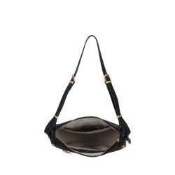 Sac épaule bandoulière croûte de cuir Madelena - Arthur & Aston