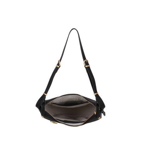 Sac épaule bandoulière croûte de cuir Madelena - Arthur & Aston
