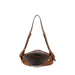 Sac épaule bandoulière croûte de cuir Madelena - Arthur & Aston