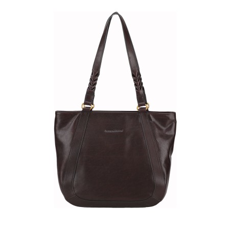 Sac bandoulière Juliette Cuir vachette grand format - Arthur & Aston
