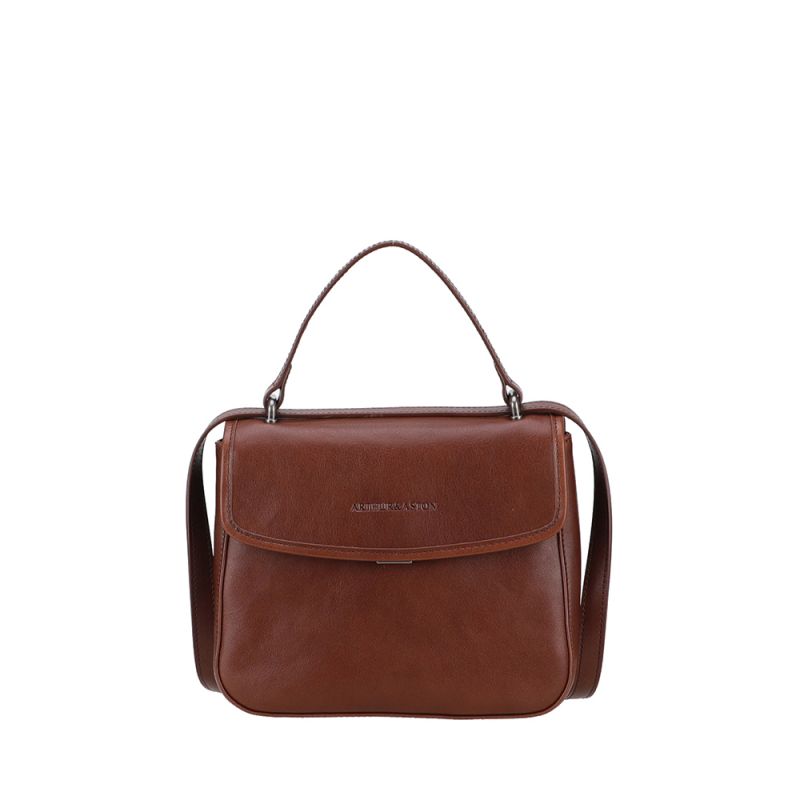 Sac à main à rabat Edith cuir - Arthur & Aston