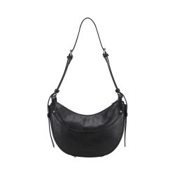 Sac épaule demi lune Edith en Cuir - Arthur & Aston 