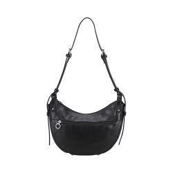 Sac épaule demi lune Edith en Cuir - Arthur & Aston 