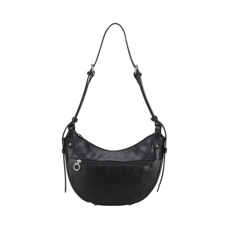 Sac épaule demi lune Edith en Cuir - Arthur & Aston 