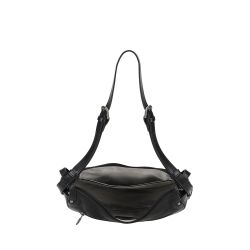 Sac épaule demi lune Edith en Cuir - Arthur & Aston 