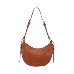 Sac épaule demi lune Edith en Cuir - Arthur & Aston 