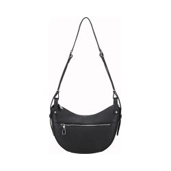 Sac épaule demi-lune Daphné en Cuir 