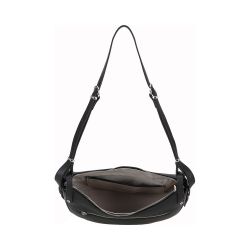 Sac épaule demi-lune Daphné en Cuir 