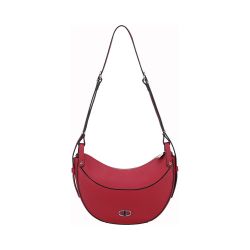 Sac épaule demi-lune Daphné en Cuir 