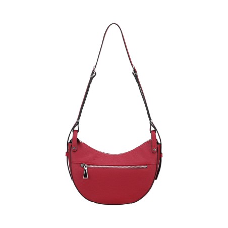 Sac épaule demi-lune Daphné en Cuir 