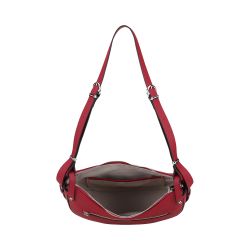 Sac épaule demi-lune Daphné en Cuir 