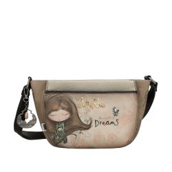 Sac Bandoulière petit ovale Real en Synthétique