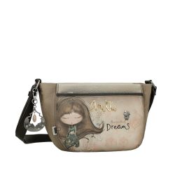 Sac Bandoulière petit ovale Real en Synthétique