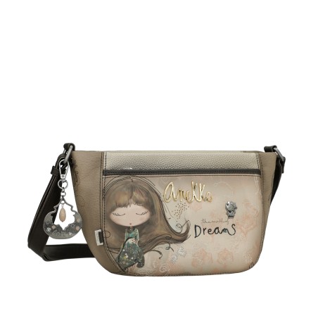 Sac Bandoulière petit ovale Real en Synthétique