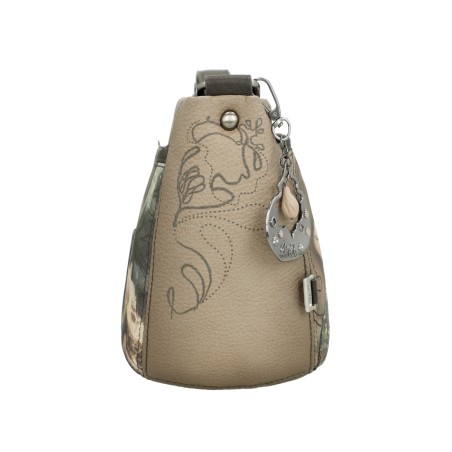 Sac Bandoulière petit ovale Real en Synthétique