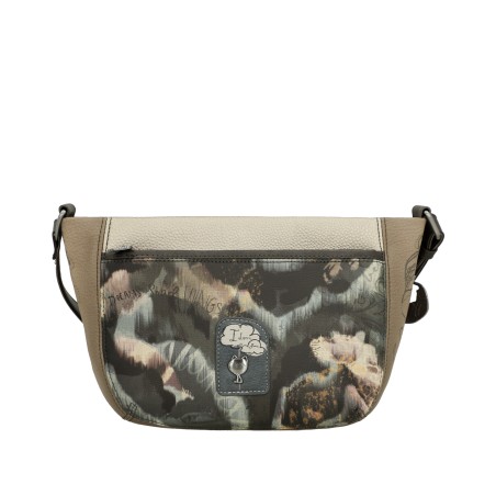 Sac Bandoulière petit ovale Real en Synthétique