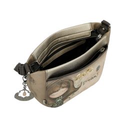 Sac Bandoulière petit ovale Real en Synthétique