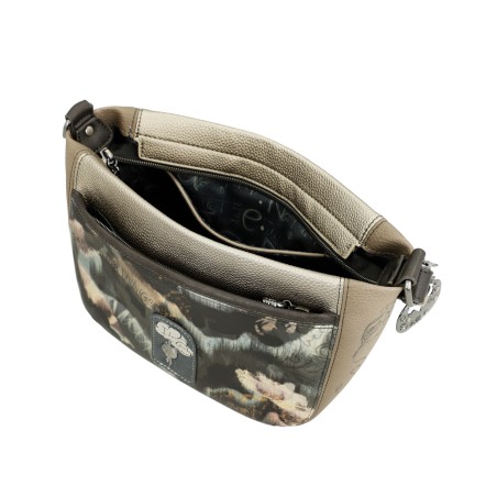 Sac Bandoulière petit ovale Real en Synthétique