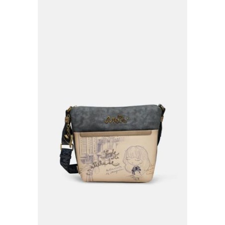 Grand sac Bandoulière avec poche Studio