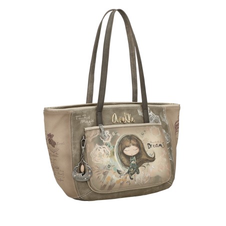 Grand Sac à Main Real en Synthétique 