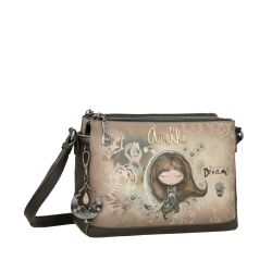 Sac Bandoulière 3 Compartiments Real en Synthétique 