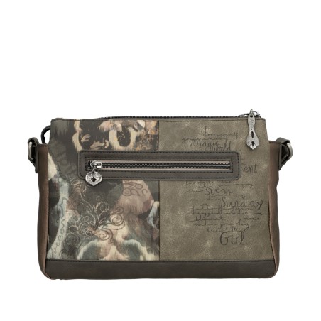 Sac Bandoulière 3 Compartiments Real en Synthétique 