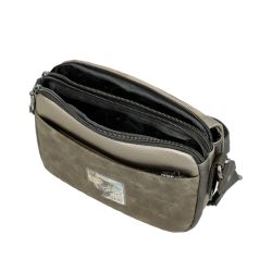 Sac Bandoulière Ovale à Rabat Real en Synthétique 