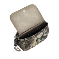 Sac Bandoulière Ovale à Rabat Real en Synthétique 