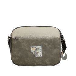 Sac Bandoulière Ovale à Rabat Real en Synthétique 