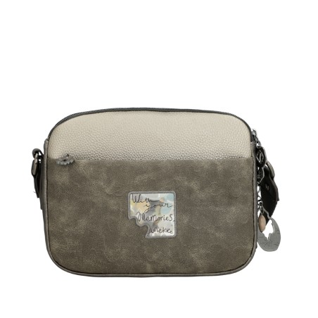 Sac Bandoulière Ovale à Rabat Real en Synthétique 