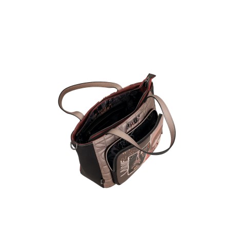 Sac à Main avec Bandoulière Mademoiselle en Synthétique