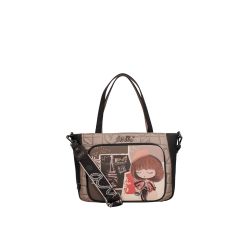 Sac à Main avec Bandoulière Mademoiselle en Synthétique
