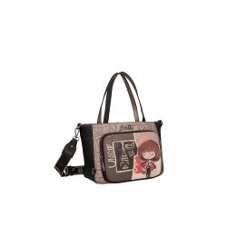 Sac à Main avec Bandoulière Mademoiselle en Synthétique