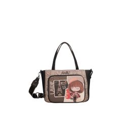Sac à Main avec Bandoulière Mademoiselle en Synthétique