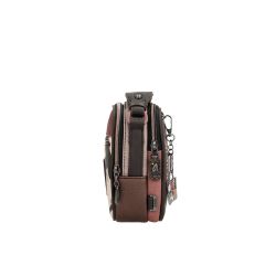 Sac Bandoulière Rectangle 2 Compartiments Mademoiselle en Synthétique
