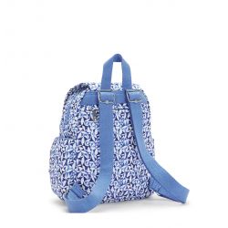 Sac à dos City Zip Mini Signature Print en Toile - Kipling