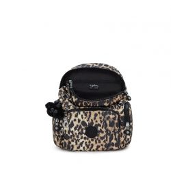 Sac à dos City Zip Mini Signature Print en Toile - Kipling