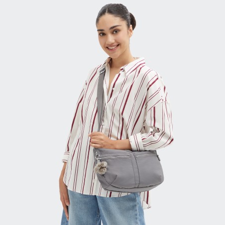 Besace Izellah en Toile Inviting Grey