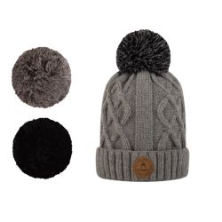 Bonnet 3 Pompons Appletini